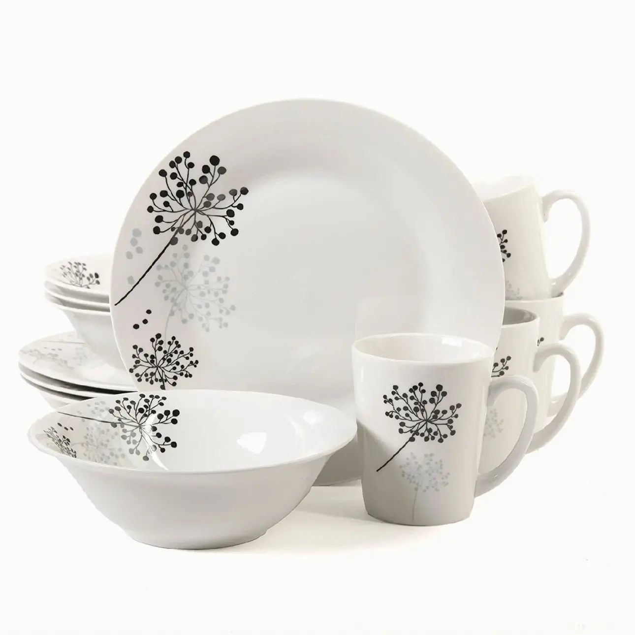 Dinnerware Set, 12 Piece