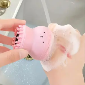 Silicone Face Cleansing Brush Facial Deep Pore Skin Care Scrub Cleanser Tool New Mini Beauty Soft Deep Cleaning Exfoliator Tool