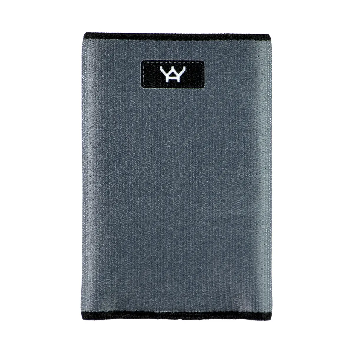 212 MAIN Men's RFID Wallet - Eco-Polyester Durable, Minimalist, Stylish Slim Front Pocket Anti-Tracking Fashion Flexible Wallet with Card Storage, Solid Grey Model 1175, Anti-Tracking Men's Wallets