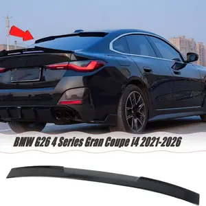 MUTUSAISI Rear Window Spoiler Roof Wing Fit for BMW G26 4 Series Gran Coupe i4 2021-2025 Accessories 430i/ M440i/ M50 (Sedan Model Only), Sporty Style Top Wing Lip Exterior