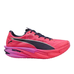 PUMA Mens X Hyrox Deviate Nitro Elite 4 Running Sneakers Shoes - Pink