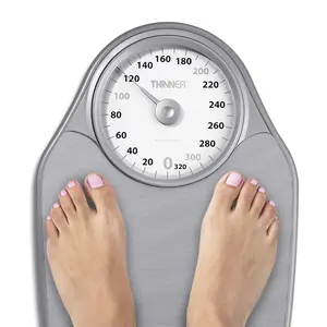 High-Visibility Analog Weight Scale – No Batteries Needed