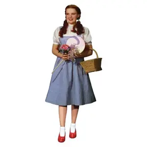212 MAIN Life-Size Dorothy Cardboard Cutout - The Wizard of Oz 75th Anniversary Decoration, Home Supplies with Easel, Ideal for Room Decorations