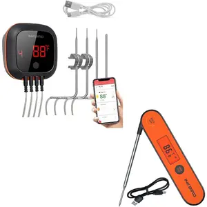 IBT-4XS Bluetooth Thermometer and Read Thermometer