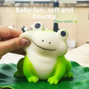 Cute Frog Squishy Toy • Soft Slow Rising Stress Relief • Sensory Squeeze Toy for Kids & Adults