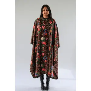 LEOPARD BLOSSOM REVERISBLE CAPE