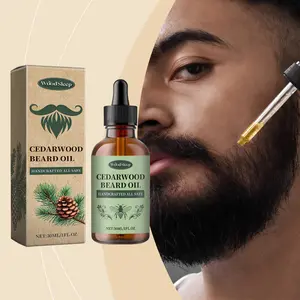 WoodSleep Cedarwood Beard Oil - Soften Shine & Nourish with Vitamin E for Ultimate Nourishment & Healthy Natural Shine