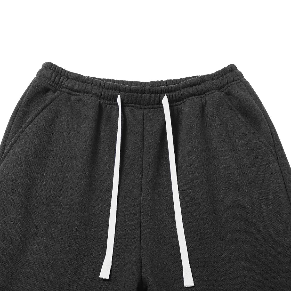 JOGWAVE Men's Fleece-Lined Loose-Fit Cotton Casual Athletic Trousers, Drawstring Machine Washable Men's Pants for Autumn-Winter Jogging, Streetwear