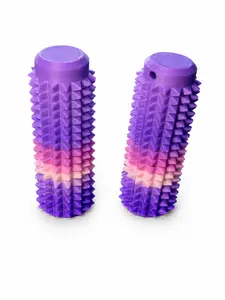 Spiky Sensory Fidget Rollers 2-Pack, Textured 3D Printed Stim Toy for Focus & Calm, Quiet Desk & Travel Fidget