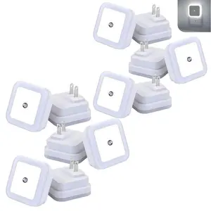 Plug-in LED Night Light 6-Pack – Motion Sensor, Auto On/Off for Home Use