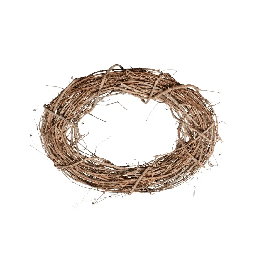 Oval Grapevine Wreath 10" x 7"
