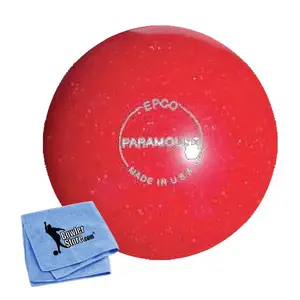 EPCO Duckpin Bowling Ball- Speckled House Ball - Red (5 inch- 3lbs. 12 oz.) 1 Ball