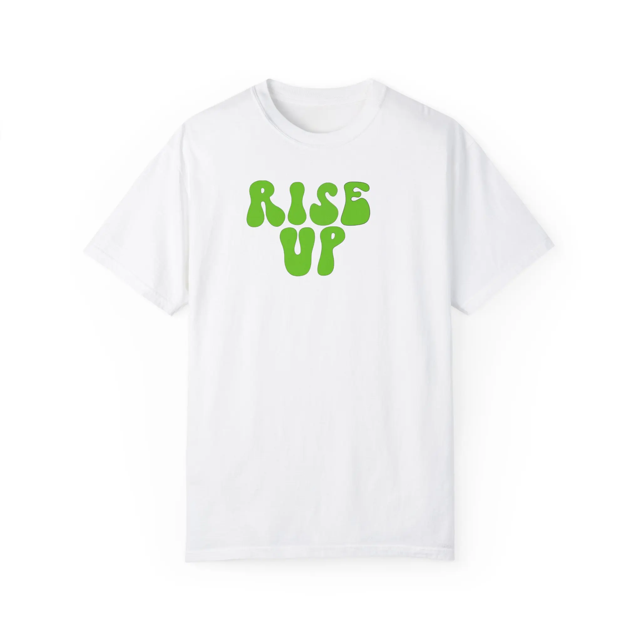 Rise Up Unisex 100% Ethically Sourced Cotton T-Shirt Comfort Colors Social Commentary Political Activist Social Justice Protest Graphic Tees Casual Top Tshirt Streetwear