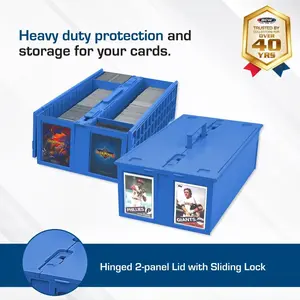BCW Collectible Card Bin - 1600ct. Blue