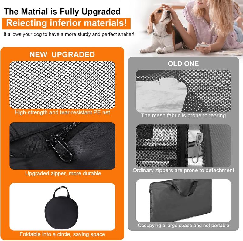 Playpen,Portable Pet Puppy Playpen, Puppy Play Pen for Indoors,Dogs Tent for Indoor Cats,Kitten Playpen,Collapsible Small Cats Crate Cage for Small Dogs with Carrying Case(Grey, S) Playpen,Portable Pet Puppy Playpen, Puppy Play Pen for Indoors,Dogs Tent for Indoor Cats,Kitten Playpen,Collapsible Small Cats Crate Cage for Small Dogs with Carrying Case(Grey, S)