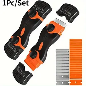 1pc/set Plastic /Metal Razor Blade Scrapers for the Window of the Car Vinyl Film Cleaning Adhesive Glass of Ceramic Powder Remover Tool