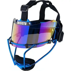 Defense Softball Face Mask Wide Field Vision fit All Ages - Durable and Safety Softball Face Mask Sets.