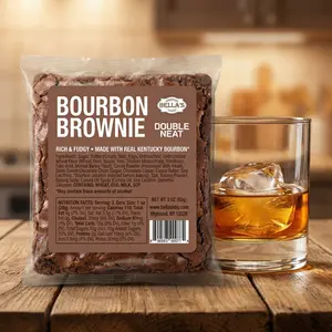 Jumbo Bourbon Brownies