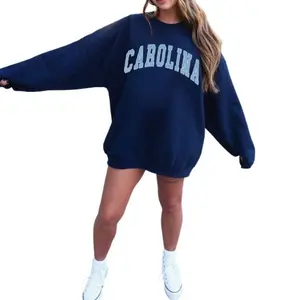 Vintage Carolina Crewneck Sweatshirt - N Carolina Preppy Varsity Style Shirt