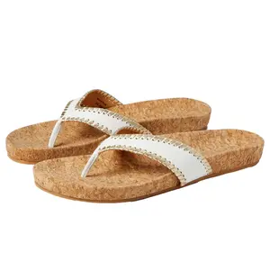 Jack Rogers Thelma Comfort Flip Flop White / Platinum  111221SA13-112 Women's