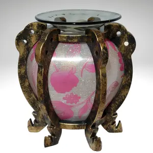 Pink Flower Asian Electric Fragrance Oil/Wax Warmer