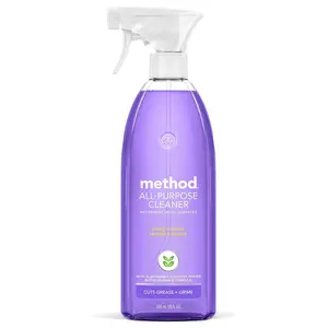 Method All-Purpose Cleaner Spray, French Lavender, Plant-Based and Biodegradable Formula Perfect for Most Counters, Tiles and More, 28 Fl Oz, (Pack of 1)