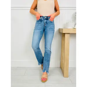 Flare For Fun Tummy Control Kick Flare Jeans