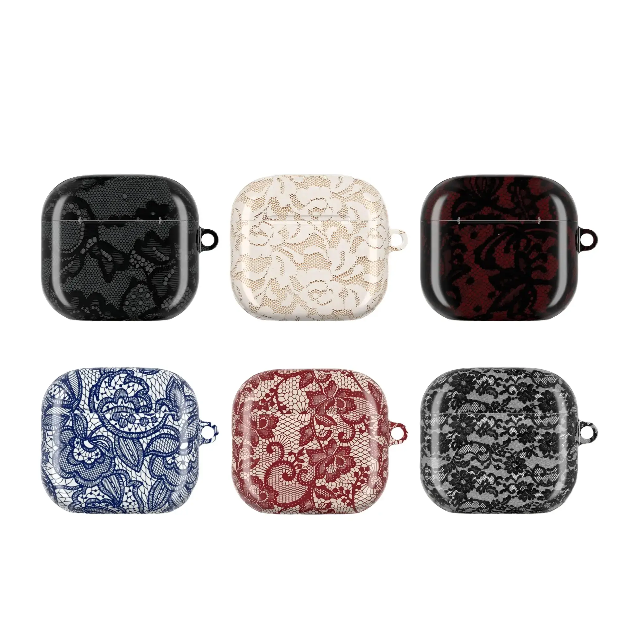 Lace Elegance Airpod Case Collection  Sexy and Luxury - Cover for AirPods Pro 2 3 4. Gift.