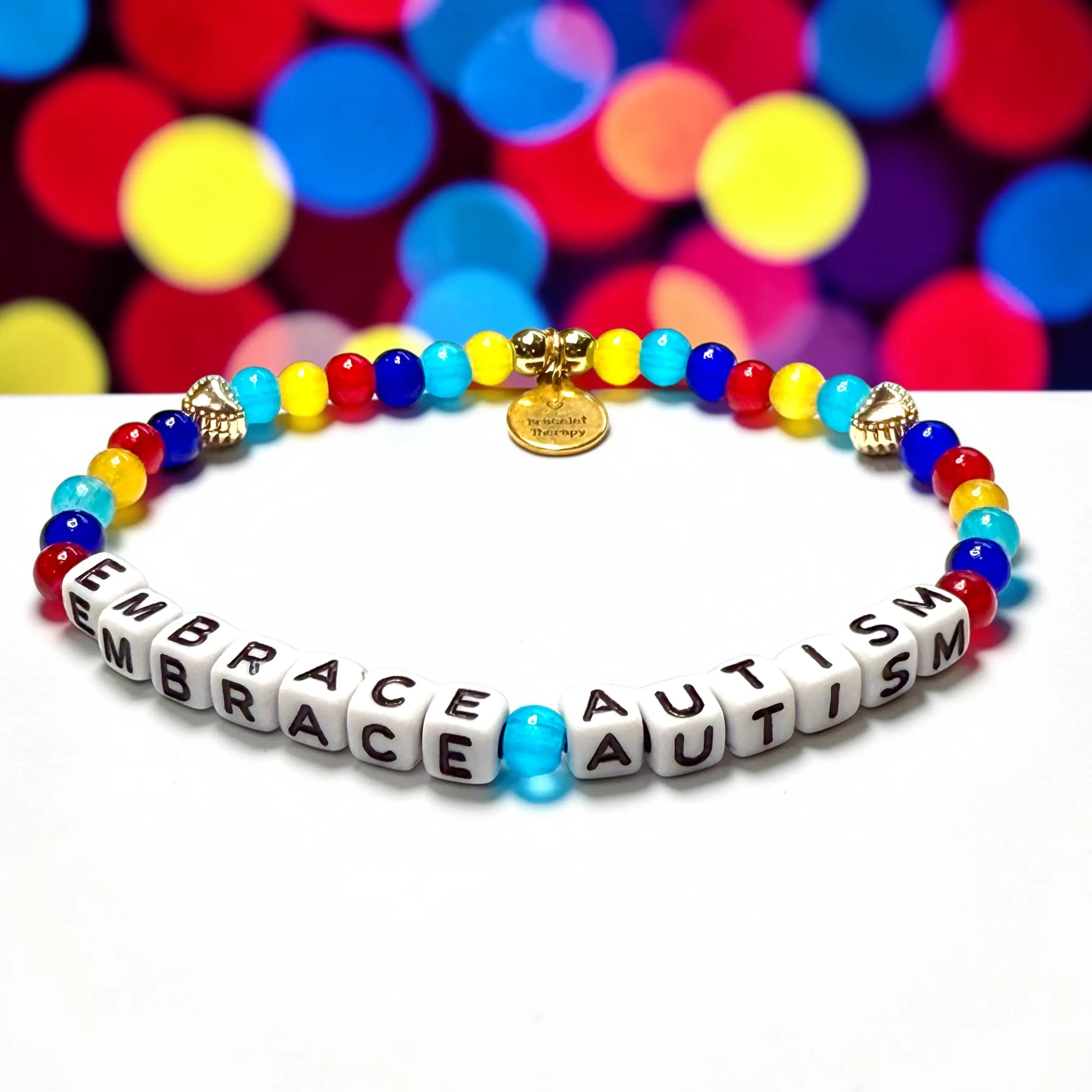 Autism Awareness Bracelet | Autism Awareness | Autism Awareness Bracelets | Embrace Autism Bracelet | Awareness Bracelets | Inspirational Bracelet for Women | Word Bracelet | Neurodiversity Bracelet | Neurodiversity Awareness Bracelet