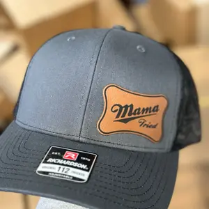 Mama tried hat, leatherette patch Baseball Cap