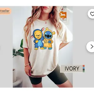 "Best Friends Shirt: Funny Bear Shirts - Gift for Friend -  Friends T-Shirt - Cartoon Lover Gift - Matching Friend Tee"