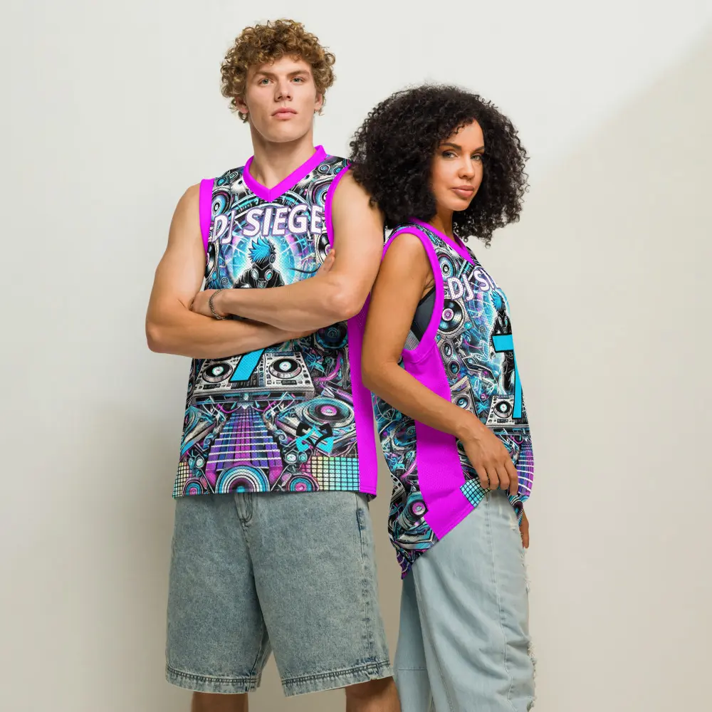 DJ Siege Anime Premium basketball jersey