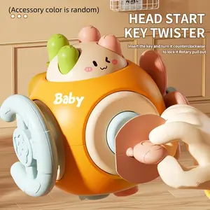 A sensory busy handheld ball for practicing skills, educational toy, infant and toddler skill toy, perfect holiday gift, children's travel birthday, Christmas, New Year holiday gift (accessory color random)