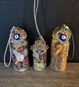 Personal Glass Spell Jar Lanyard Daily