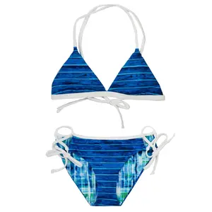 Aquazul Bikini - 2-Piece | Reversible | Triangle Style | Girls 10-14