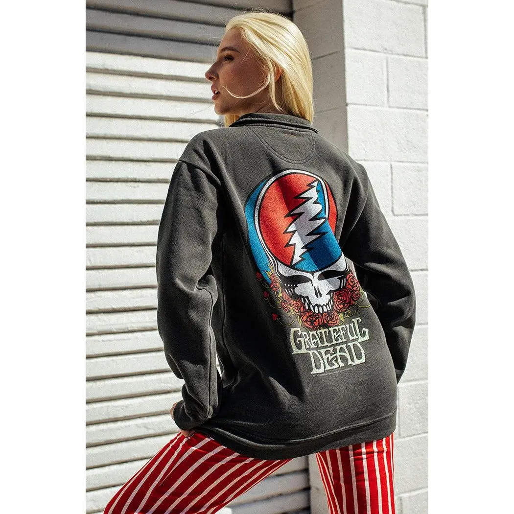 Grateful Dead Mock Neck Pullover