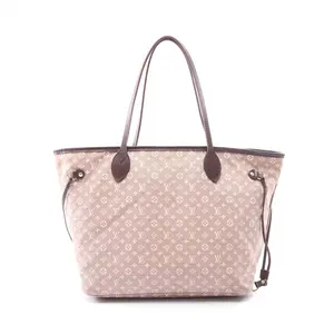 Pre-owned Louis Vuitton Canvas Tote Bags Neverfull MM Monogram Idylle Tote Bag