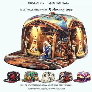 Patch Embroidered Baseball Cap – Color Block Unisex Streetwear Hat, Adjustable Fit