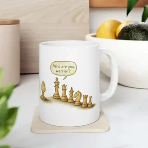 BNB – Funny Board Game 11oz/15oz Coffee Mug, Chess-Inspired Ceramic Cup Gift for Besties Coworker Colleague Chess Lover on Birthday Halloween Thanksgiving Christmas, Hilarious Office or Home Office Drinkware Reusable And Washable Coffee Cup