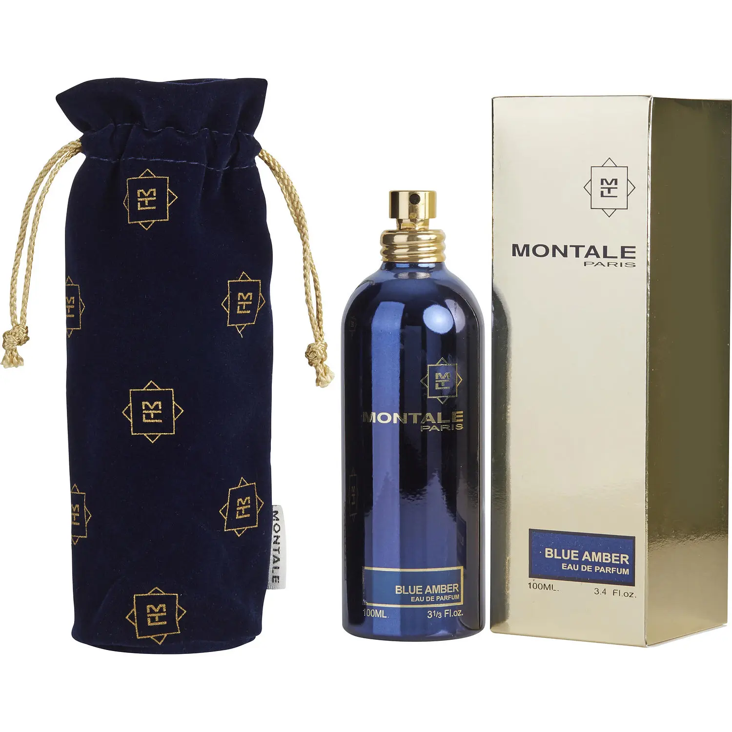 Montale Paris Blue Amber By Montale Eau De Parfum For Unisex