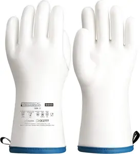 Liquid  Gloves, Heat Resistant Oven Gloves with Fingers,  Grade, , White, XXL
