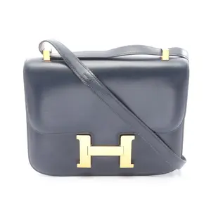 Pre-owned HERMÈS Calfskin Shoulder Bags Hermes Constance23 calf shoulder bag