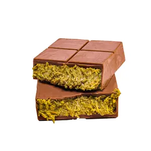 I'ts Crunché Dubai Chocolate Bar Large, Kunafa, Kadayif, Pistachio, Viral, 240.g, 8.5oz, Crunchy, Creamy, Rich Filling