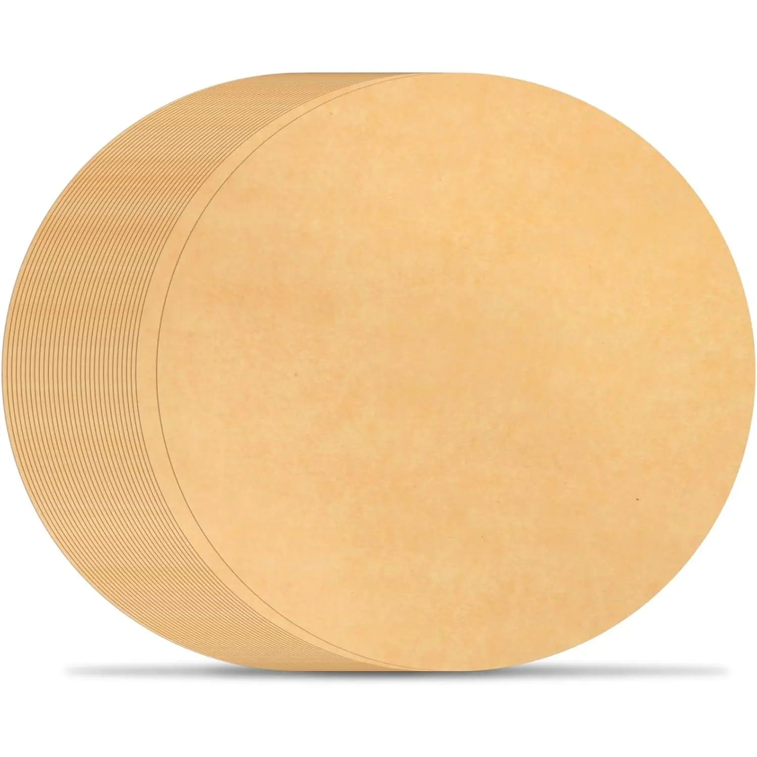 Parchment Paper Rounds, Set of 200, Non Stick 8 Inch Round Parchment Paper for Baking, Pre-cut Paper Sheet for Cake Pans, Tortilla Press, Quesadilla Maker, Springform Pan and More