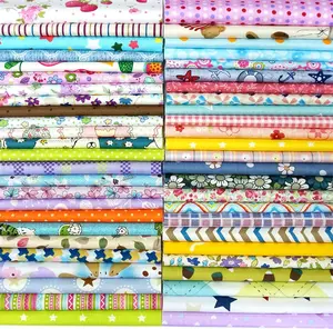 50 count 10x10 Inches Cotton Quilting Fabric Craft Supplies Top  Quarter  Floral Precut Fabric Square for DIY Craft Patchwork