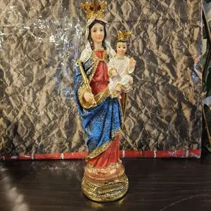 Maria Auxiliadora 12" or 8" Figurines Religious Home Decor Collectible Statues