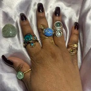 Wire Wrapped Rings
