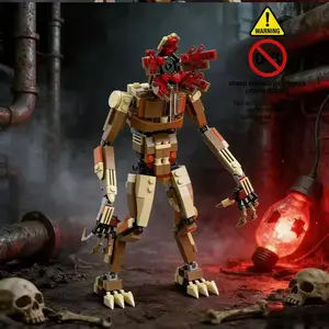 Classic Movie Stranger Things 350pcs Building Block Model, Holiday Gift Collection, Collectible Toy Set, Perfect for Fans