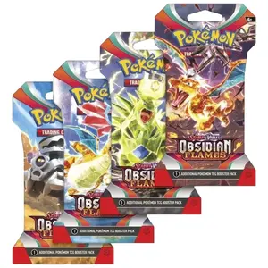 Obsidian Flames Sleeved Art Set (4 Packs)