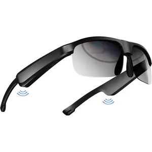 Smart Glasses, Polarized Bluetooth Sunglasses with Speaker, Voice Assistant, Open Ear, UV Protection Outdoor Audio Glass